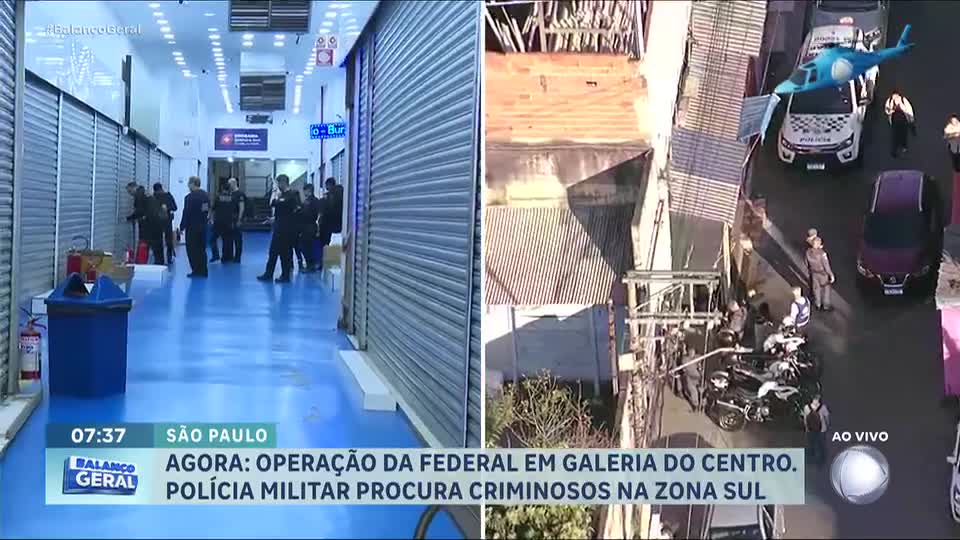Polícia Federal realiza operação contra contrabando de cosméticos na 25 de Março, em São Paulo