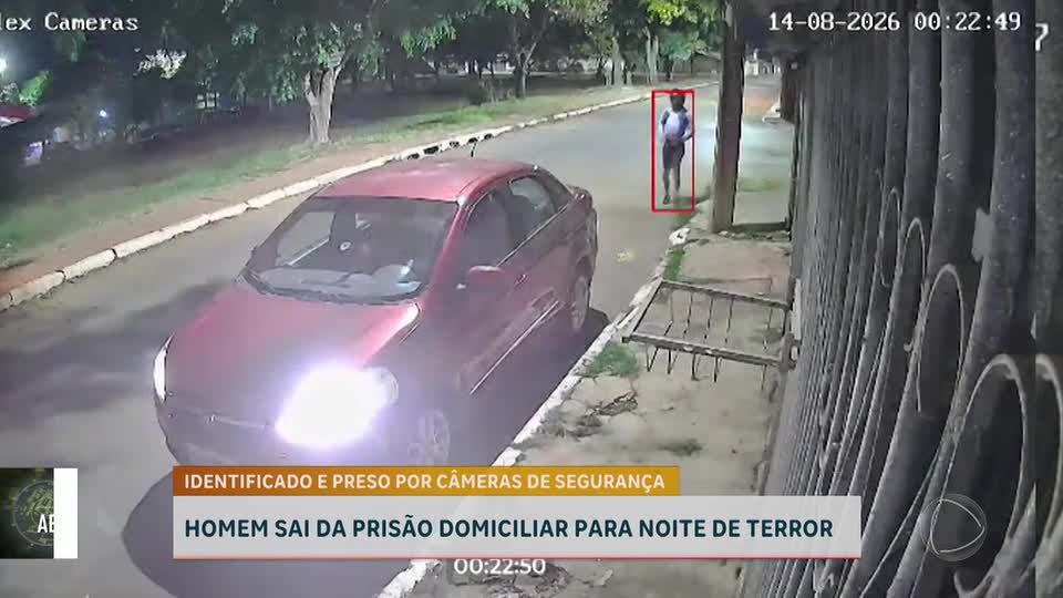 Homem sai da prisão domiciliar para assaltar casal em Ceilândia (DF)