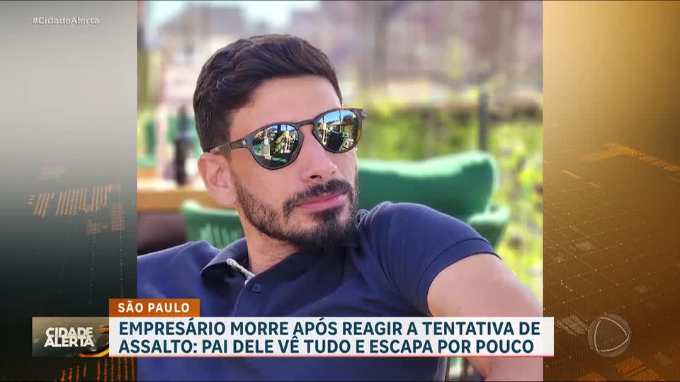 Filho reage a assalto contra o pai e é morto com tiro na cabeça em SP