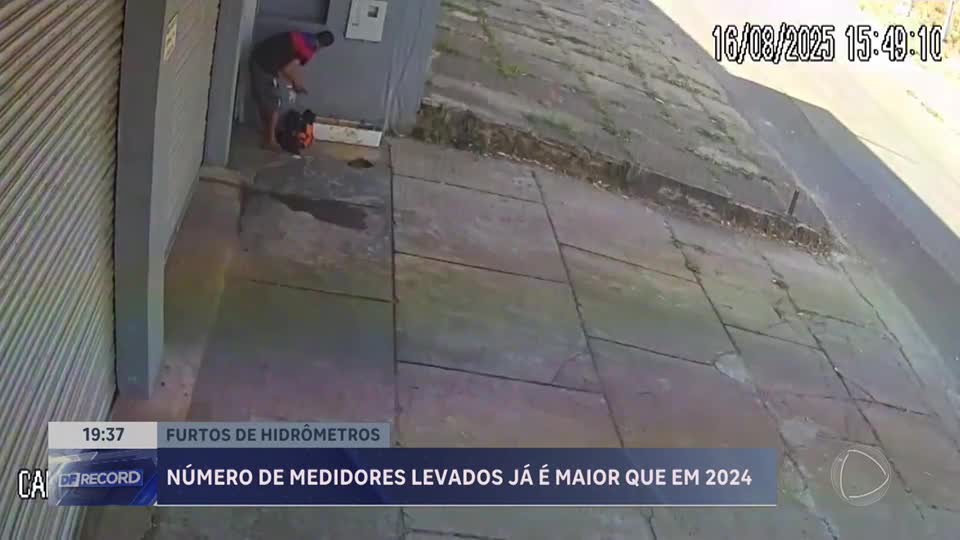 Furtos de hidrômetros no DF tem aumento no DF