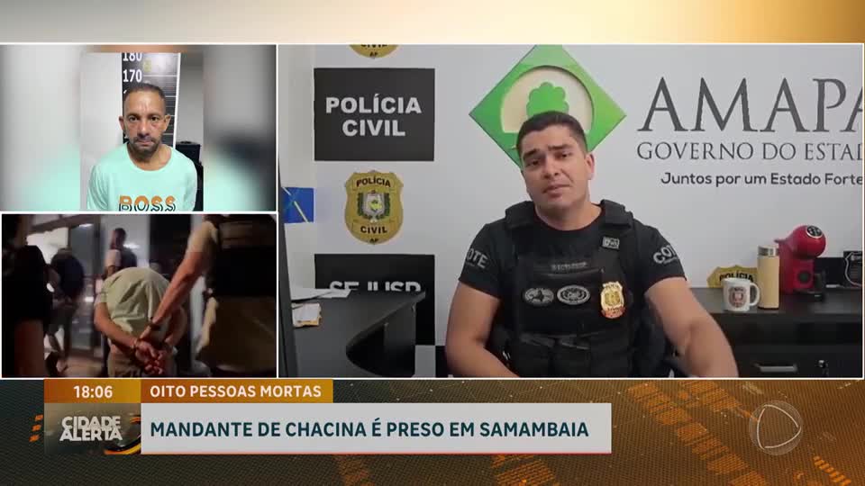 Mandante de chacina no Amapá é preso no Distrito Federal