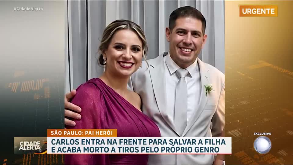 Pai se coloca na frente da filha e morre baleado por ex-noivo dela em SP