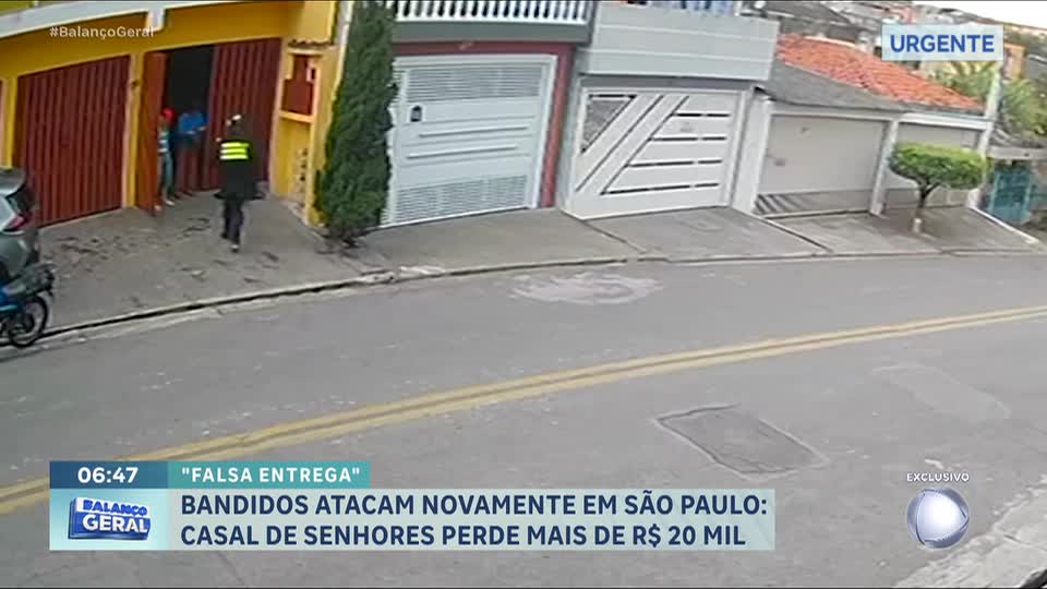 Casal de idosos perde mais de R$ 20 mil após ser vítima do ‘golpe das flores’ em Taboão da Serra, SP