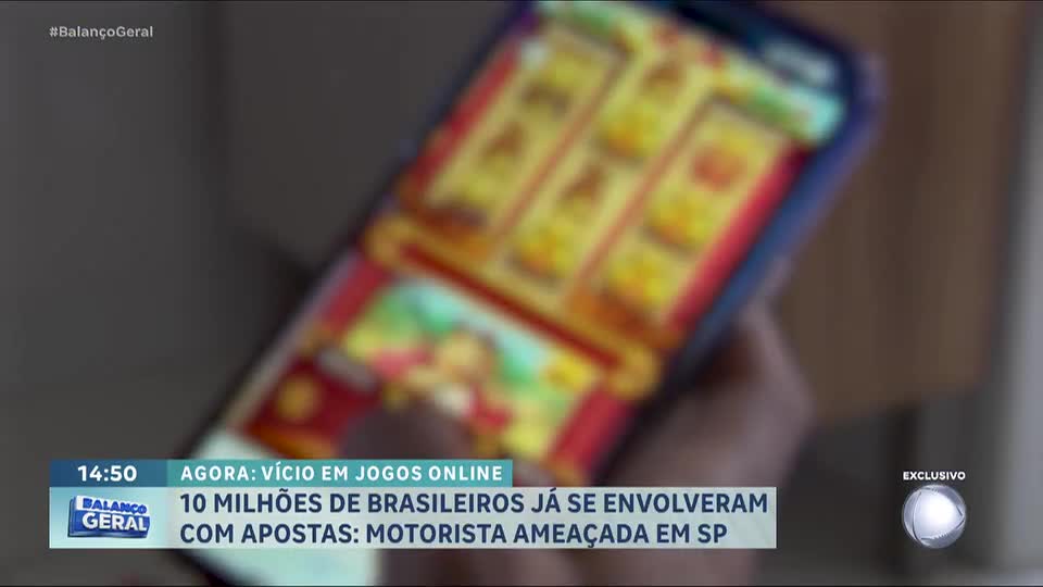 Motorista de aplicativo acumula dívida de mais de R$ 40 mil após vício em apostas online