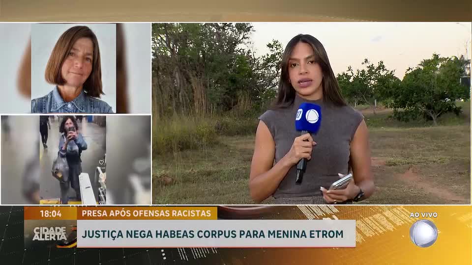 Justiça nega liberdade a mulher conhecida como 'Menina do Ministério Etrom'