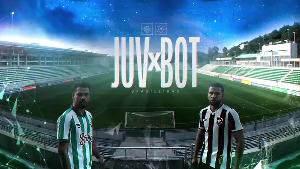 Juventude e Botafogo se enfrentam em confronto pelo Brasileirão neste domingo (24)