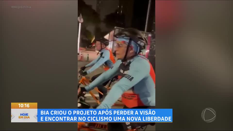 Pedalada inclusiva: projeto promove liberdade e superação para pessoas com deficiência visual