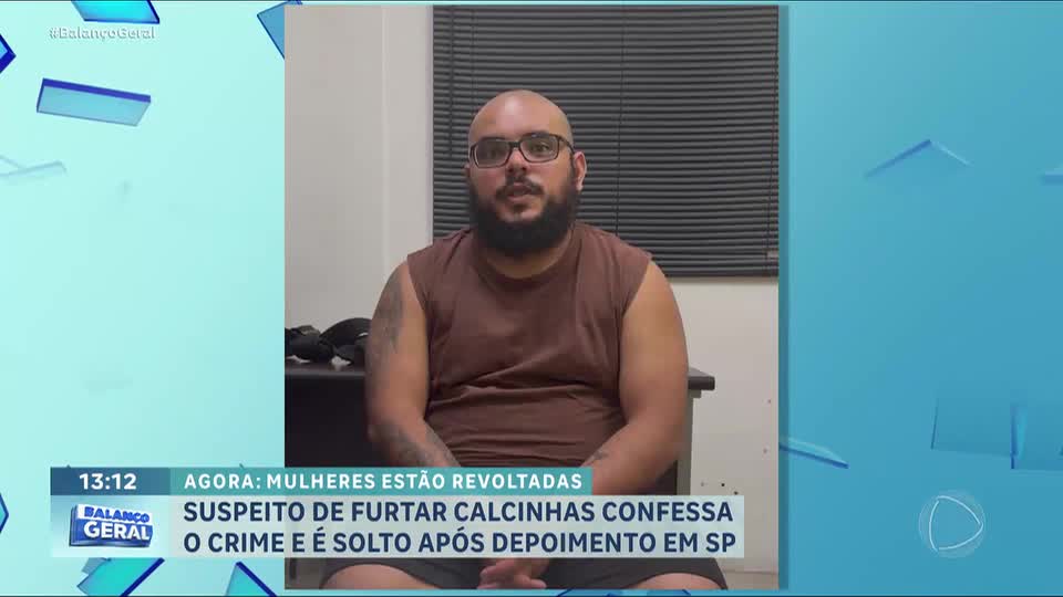 Homem é detido após furtar mais de 20 calcinhas em Cajamar (SP), mas é solto após depoimento