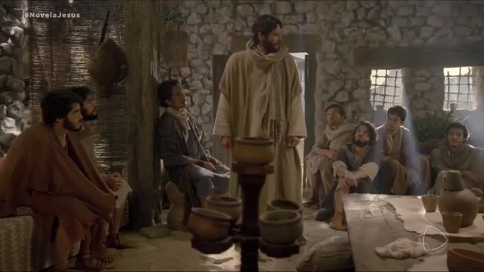 Jesus prega a palavra para os discípulos | Jesus