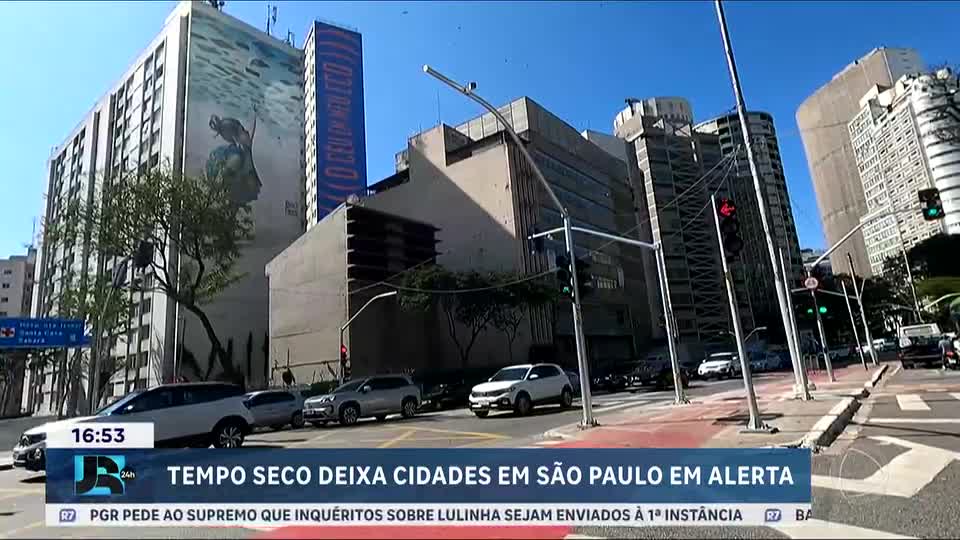 Tempo seco deixa cidades de São Paulo em alerta