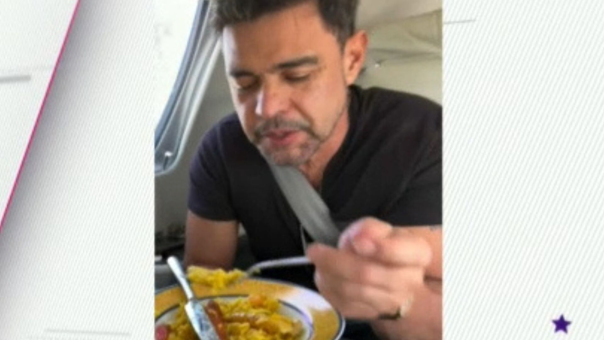 Gente como a gente? Zezé Di Camargo bate 'marmitão' enquanto viaja de jatinho