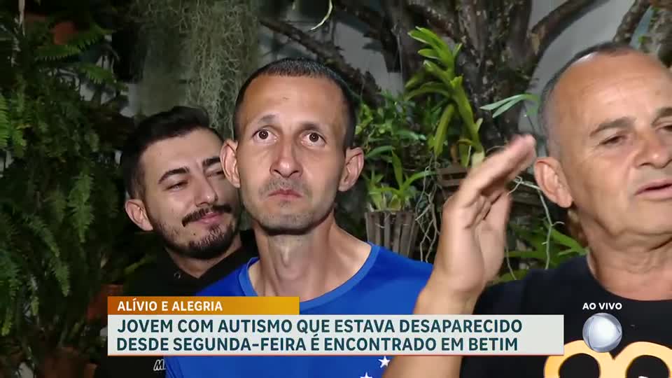 Homem autista que estava desaparecido é encontrado após percorrer mais de 40 km na Grande BH