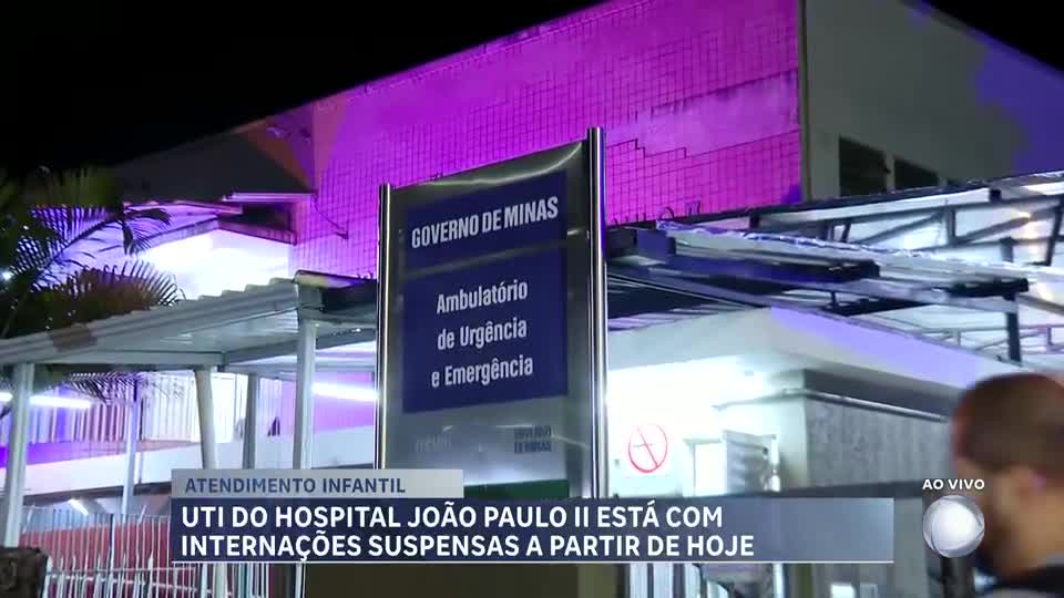 Fhemig transfere pacientes da UTI pediátrica do João Paulo II para Hospital João 23