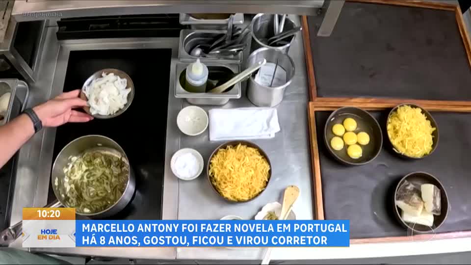O Segredo da Receita: Veja como preparar o Bacalhau à Brás, prato preferido do ator Marcello Antony