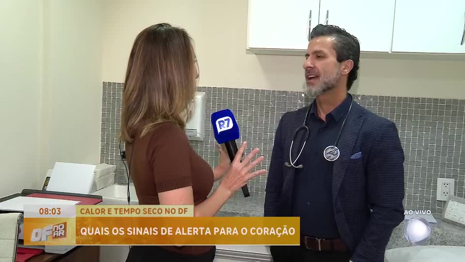 Calor forte exige cuidados com o coração