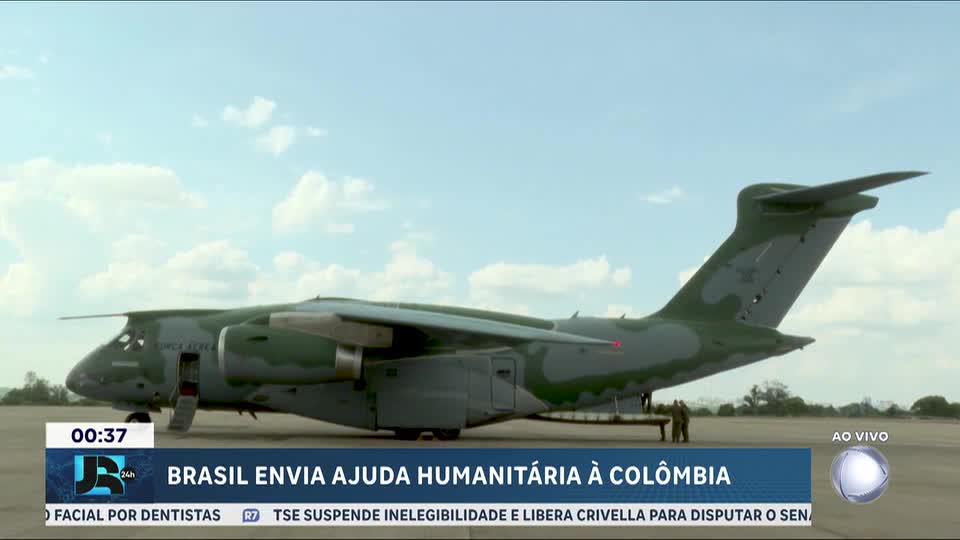 Brasil envia ajuda humanitária à Colômbia após terremoto de magnitude 7,4