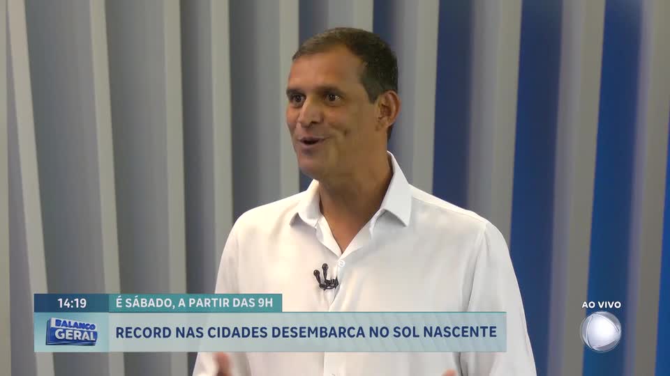 RECORD nas Cidades: evento no Sol Nascente celebra aniversário da cidade