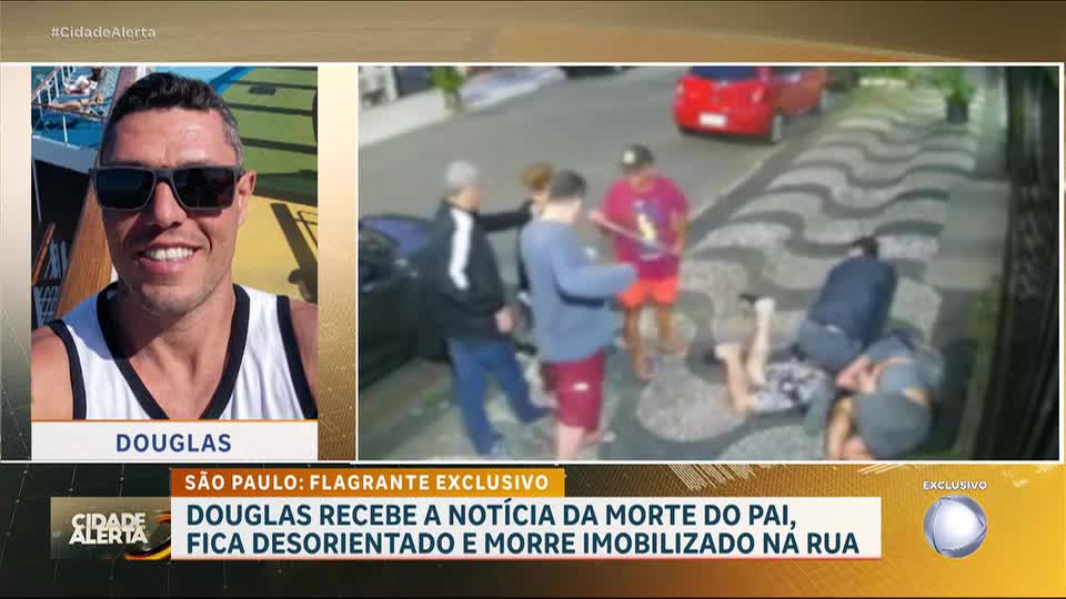 Homem surta com notícia da morte do pai e é imobilizado e morto por asfixia