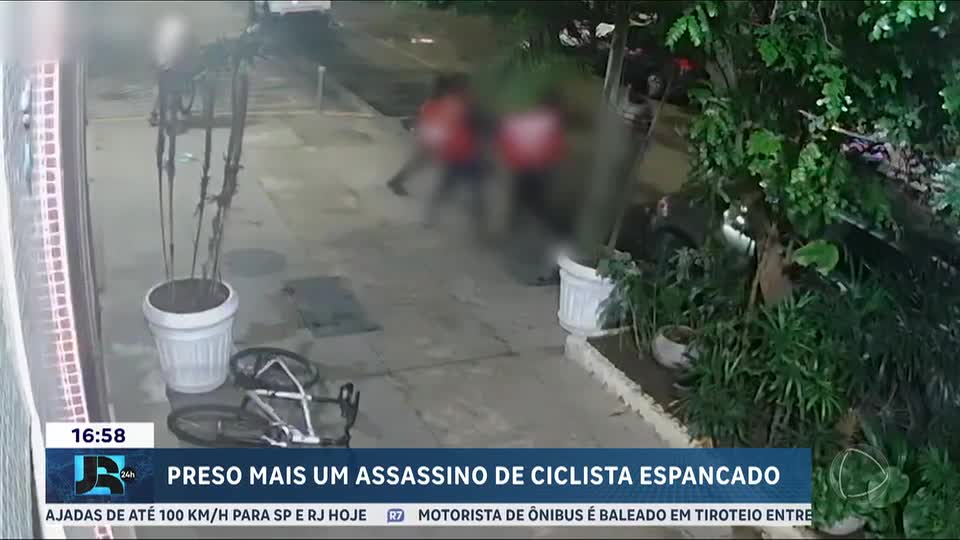 Terceiro envolvido na morte de ciclista é preso no Rio