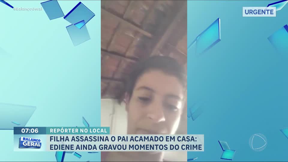 Filha mata pai a facadas, grava crime e ainda compartilha vídeo nas redes sociais