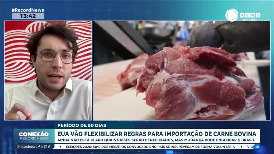 EUA vão flexibilizar regras para importação de carne bovina