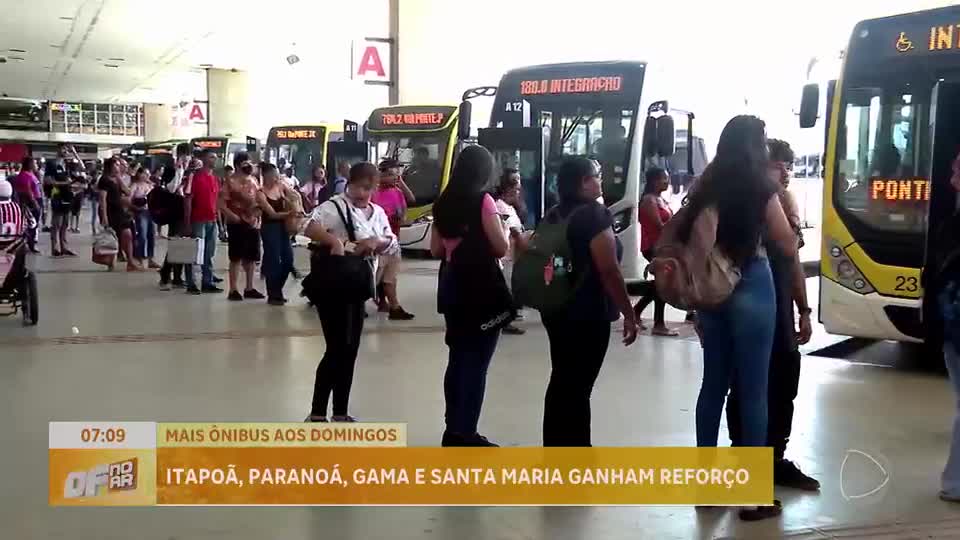 Novos horários do Vai de Graça beneficiam quatro regiões do DF