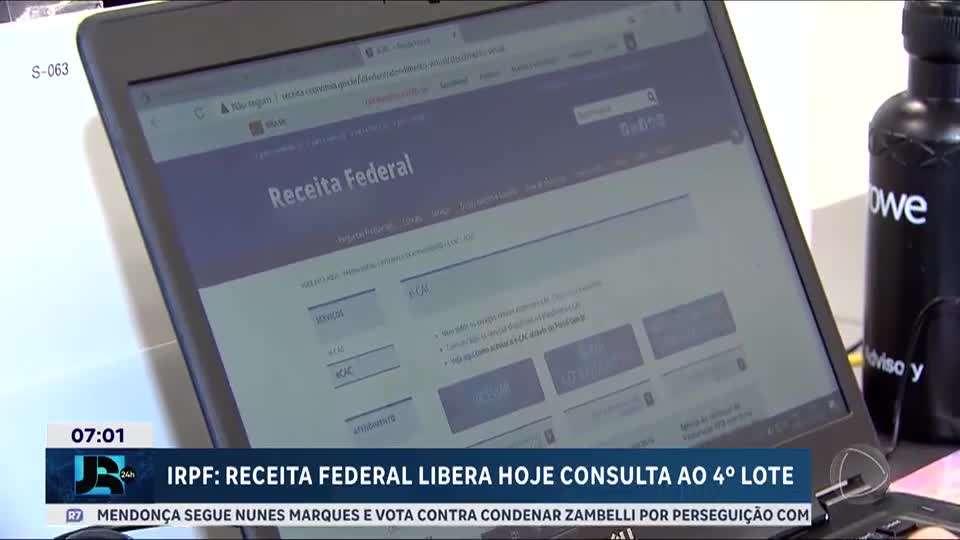 Receita Federal libera consulta ao 4º lote de restituição do imposto de renda