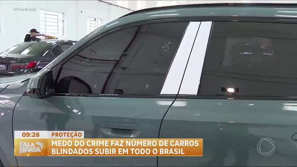 Medo de criminosos impulsiona blindagem veicular no Brasil