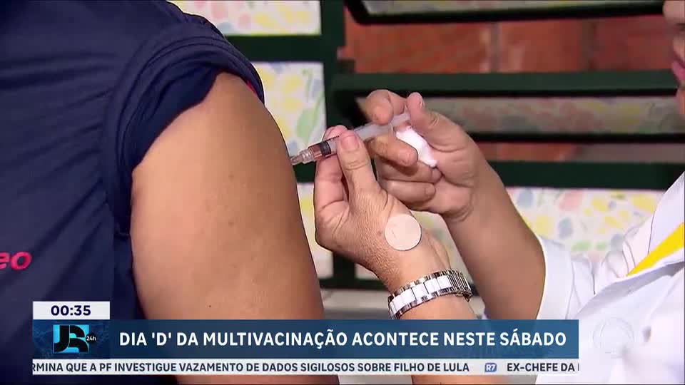 Dia D da multivacinação reforça combate ao sarampo em SP