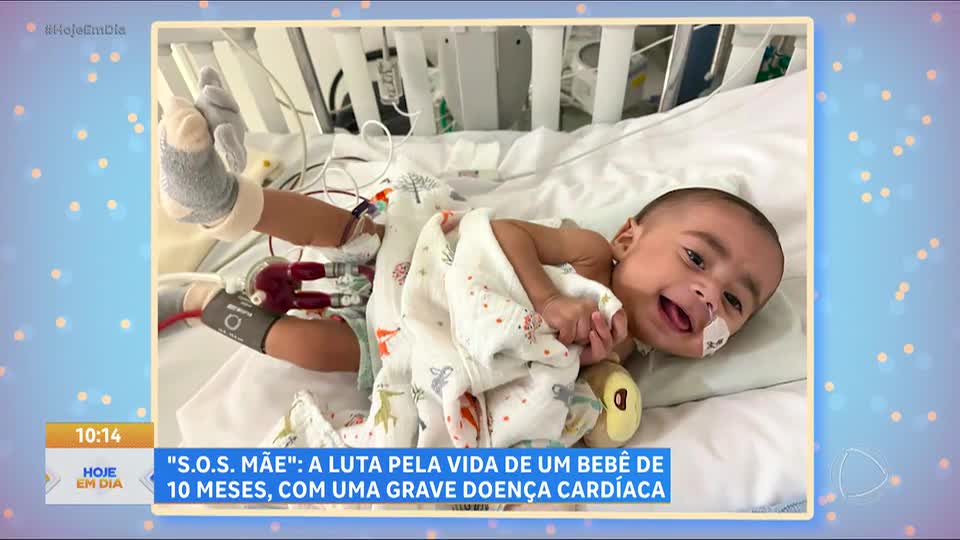 SOS Mãe: Transplante cardíaco salva bebê de 2 anos em São Paulo