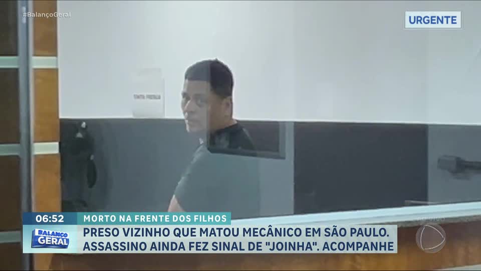 Homem é preso após matar vizinho mecânico na zona leste de SP