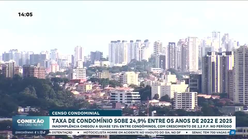 Taxa de condomínio sobe 24,9% entre os anos de 2022 e 2025