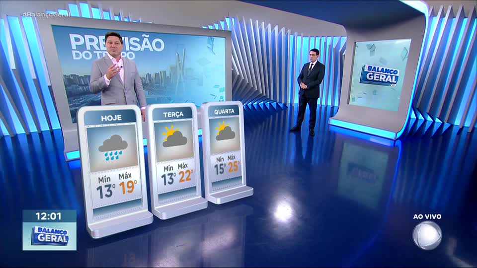 Previsão do tempo: semana começa com temperaturas amenas e variações ao longo do dia