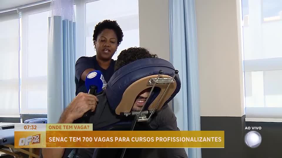 Senac tem 700 vagas para cursos profissionalizantes