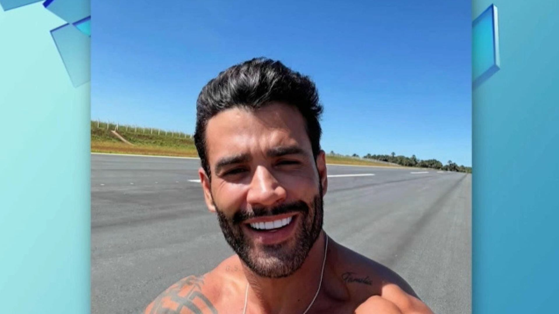 Gusttavo Lima aparece em boteco de Goiânia (GO) para jogar sinuca