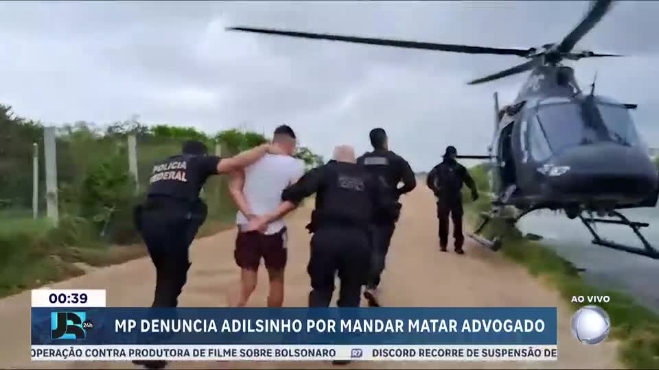 MP denuncia quatro homens por participação no assassinato do advogado Rodrigo Marinho, em 2024