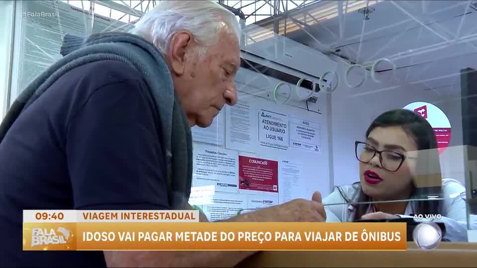 Justiça garante 50% de desconto em passagens interestaduais para idosos; entenda
