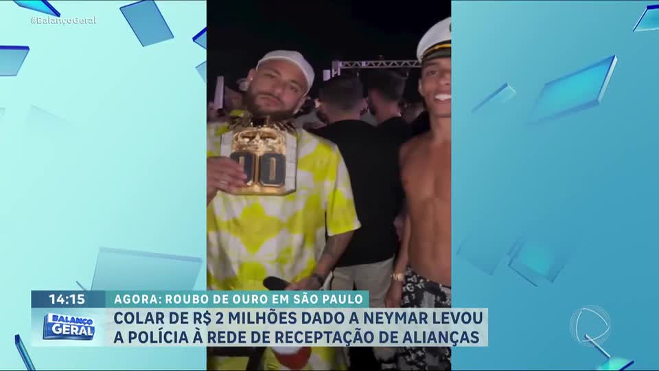 Presente de R$ 2 milhões dado a Neymar expõe rede de roubo e receptação em São Paulo