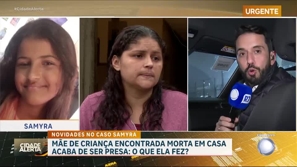 Caso Samyra: mãe de menina encontrada morta com coleira é presa após novas  suspeitas
