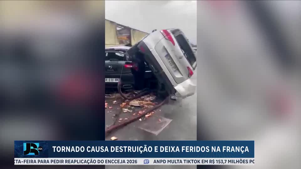 Tornado deixa mais de dois mil imóveis sem energia na França