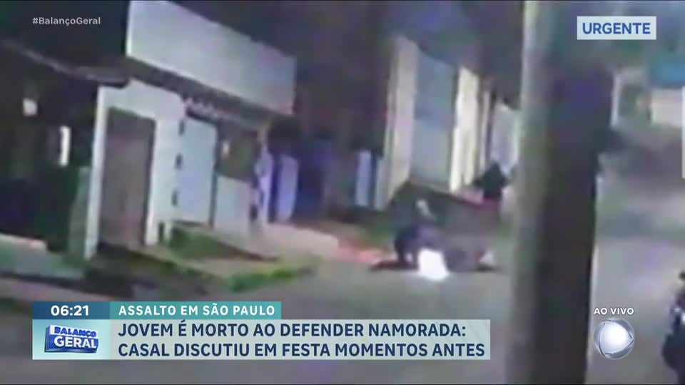 Jovem é morto ao tentar proteger namorada durante assalto na zona sul de São Paulo