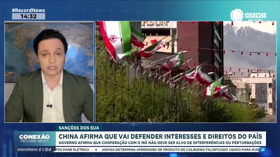 China afirma que vai defender interesses e direitos do país das sanções dos EUA