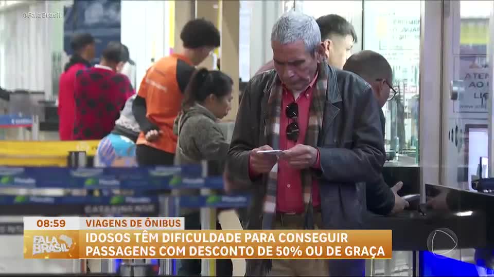 Após decisão judicial, idosos enfrentam dificuldade para conseguir passagens com desconto