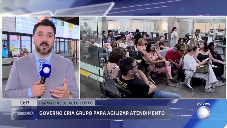 GDF cria grupo de trabalho para melhorar atendimento em farmácias de alto custo