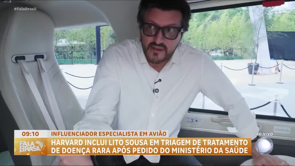 Lito Sousa é incluído em triagem de tratamento experimental de doença rara em Harvard