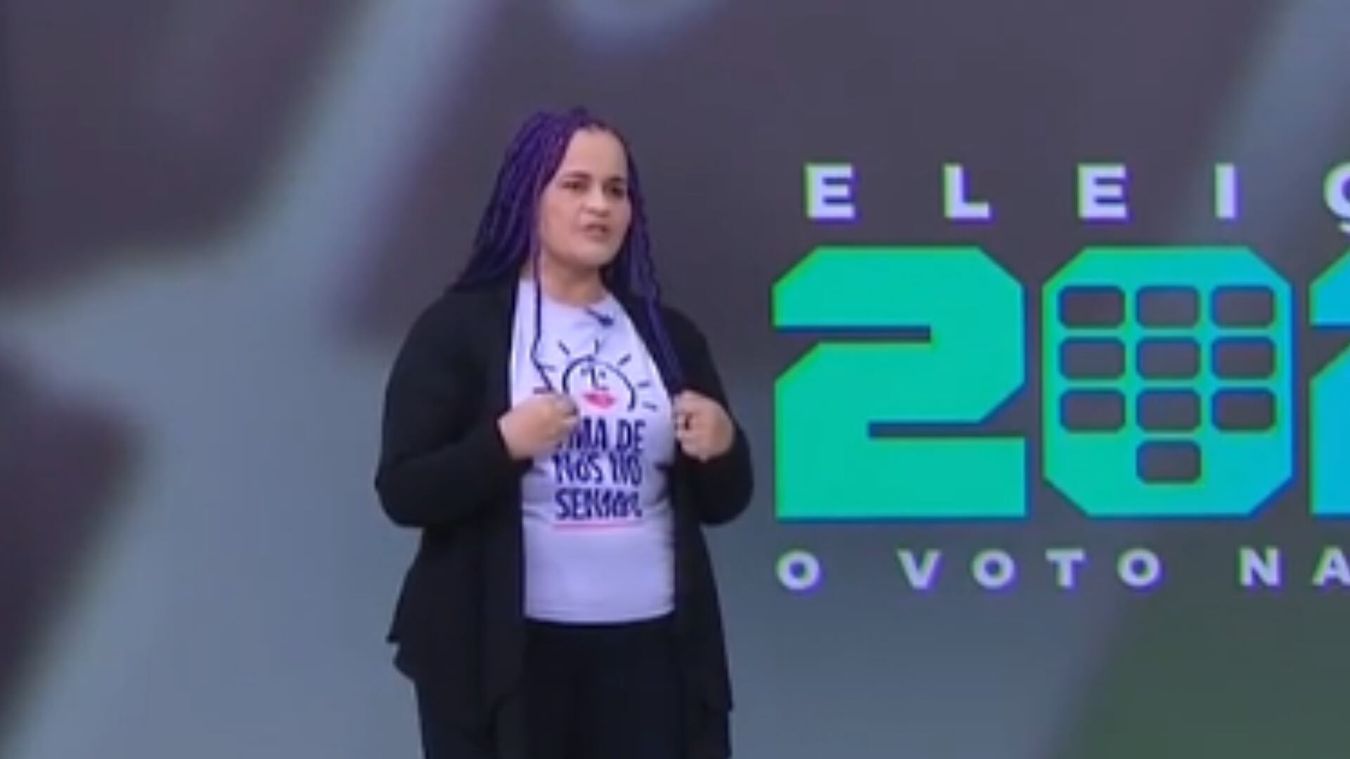 Assista à entrevista com Delliana Ricelli (PSOL), candidata ao Senado pela Bahia