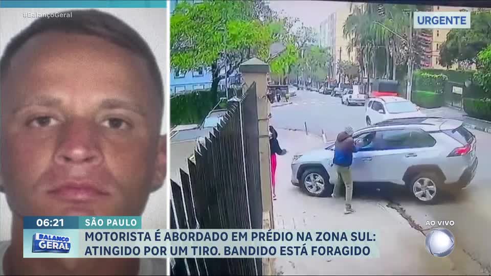 Homem sofre tentativa de assalto na porta de condomínio da zona sul de São Paulo