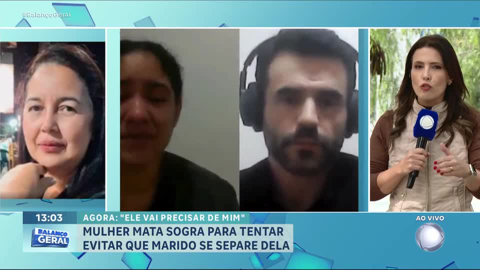 Mulher mata sogra para tentar evitar que o marido se separe dela
