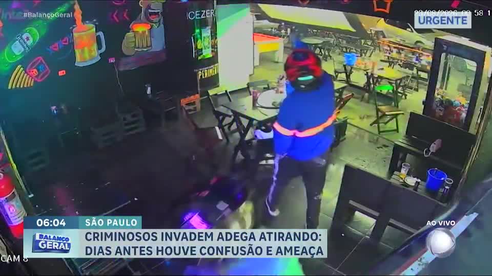 Criminosos invadem adega em Santo André, no ABC Paulista, dias após dono receber ameaça de morte