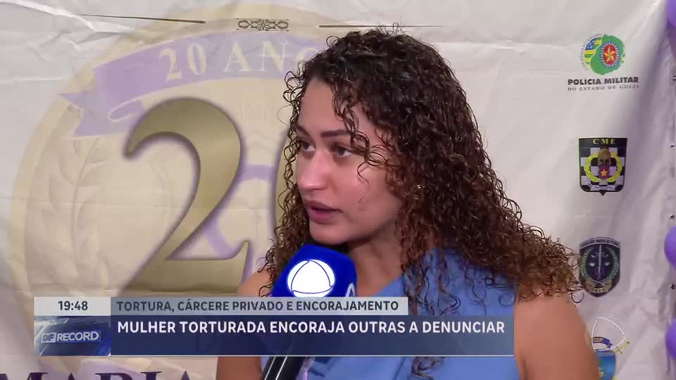 Mulher resgatada de cativeiro participa de seminário sobre a lei Maria da Penha